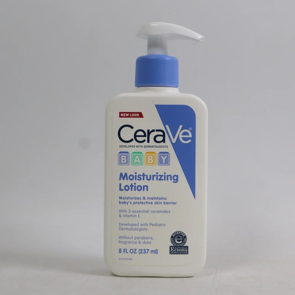 3 PACK CeraVe Baby Body Gentle Moisturizing Body Lotion Fragrance-Free - 8 oz EA